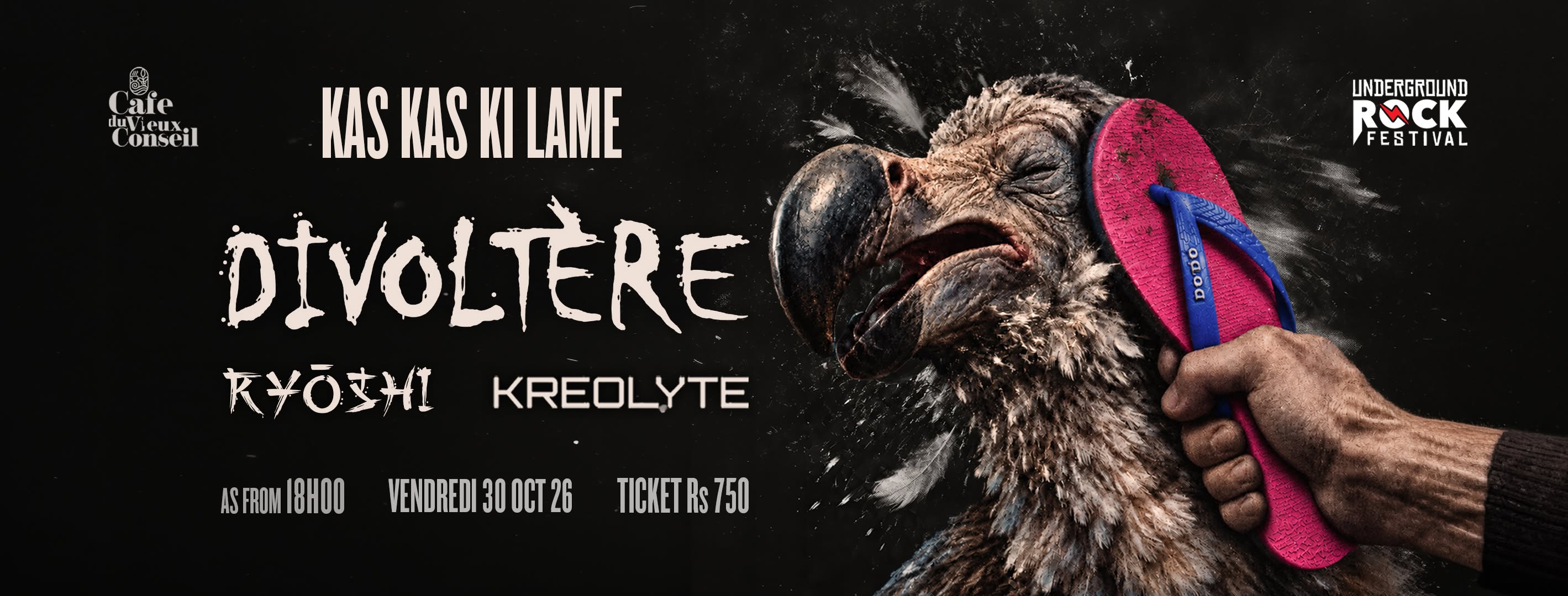Kas Kas Ki Lame — Ryōshi, Divoltère and Kreolyte
